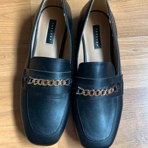 Topshop Lorenzo Square Top Loafers
